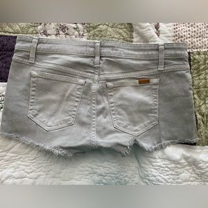 Joe’s Grey Cut Off shorts